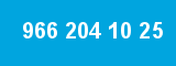 966 204 10 25